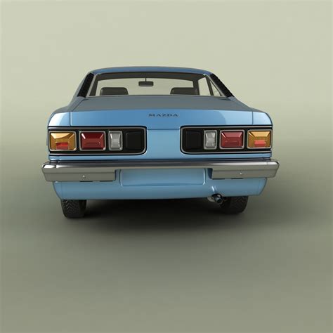 1971 Mazda 818 Grand 3d Model Turbosquid 1363868