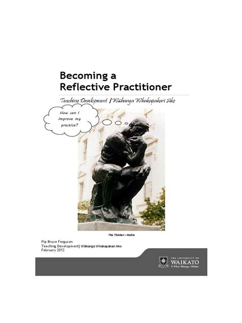 18reflectivepractitioner Reflective Practice John Dewey