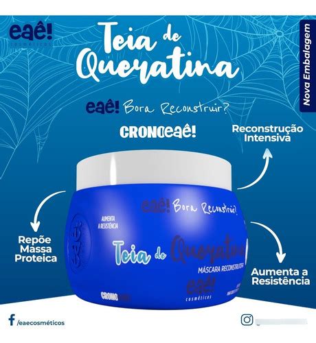 Kit Reconstru O Teia De Queratina Passos Eae Cosmeticos