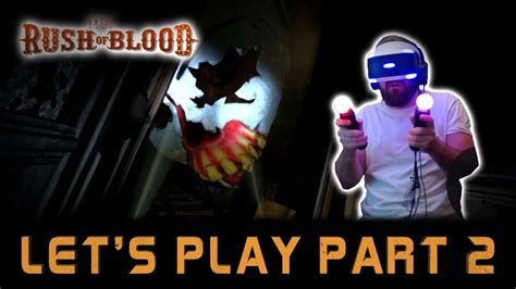 Playstation Vr Until Dawn Rush Of Blood Insane Mode Lets Play Part