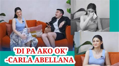 CARLA ABELLANA DI PA OK NAG TELL ALL KAY LUIS MANZANO Carlaabellana