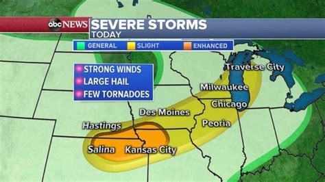 Midwest Bracing For Severe Storms As Northeast Expecting Rain Good