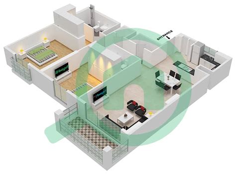 Floor Plans For Type Unit Bedroom Apartments In La Rive