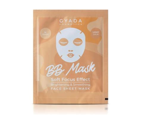 Gyada Dviegas Es Gyada Facial BB Mask Brightening Smoothing Sheet