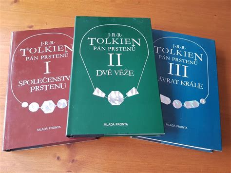 J R R Tolkien PÁn PrstenŮ KompletnÍ Trilogie Aukro