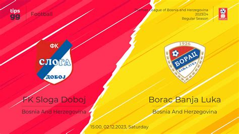 FK Sloga Doboj Vs Borac Banja Luka 02 12 2023 At Premier League Of