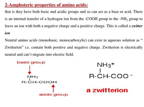 Ppt Ii Classification According To Polarity Of Side Chain R