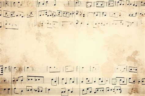 Vintage music note paper backgrounds | Premium Photo - rawpixel