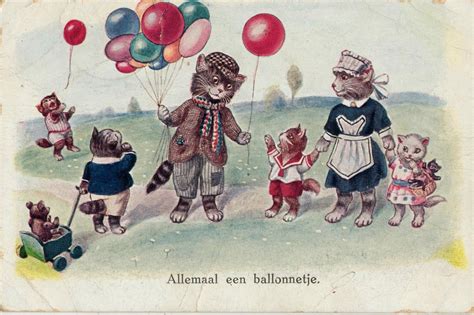 Pc Poezen Ballonnen 1935 Janwillemsen Flickr