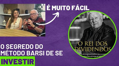 Louise Barsi fala tudo sobre método que aprendeu seu pai Luiz Barsi