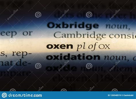 Oxen Word Stock Photos - Free & Royalty-Free Stock Photos from Dreamstime