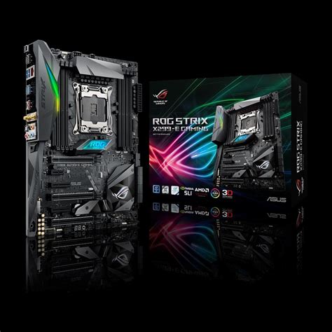 Asus Presenta Le Mainb X299 Nelle Linee Rog Strix Prime E Tuf