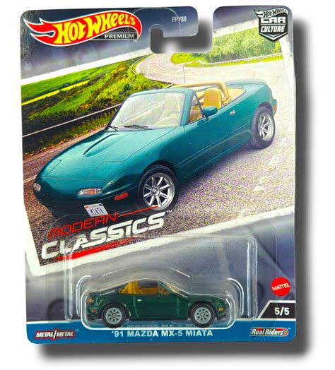 Hot Wheels Premium Mazda Mx Miata Modern Classics