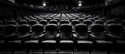 Free Photo | View of black and white theatre seating