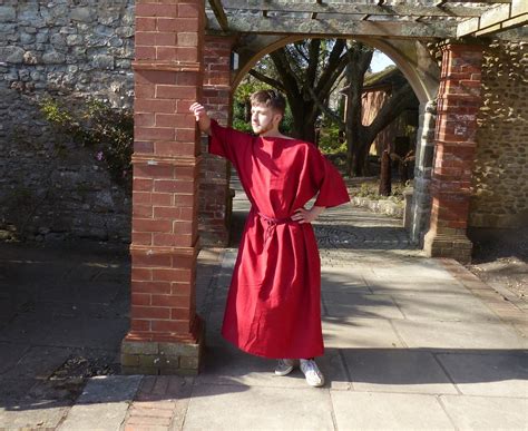 Coloured Linen Unisex Roman Tunic Historical Costume Ancient Etsy Uk