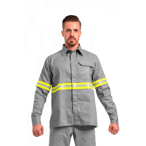 EPI Equipamento de Segurança do Trabalho nr 10 camisa anti chama