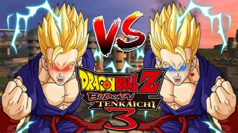 DBZ Budokai Tenkaichi 3 Red Potara Mirror Gohan Ssj2 YouTube