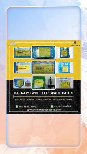 Bajaj 2 Wheeler 3 Wheeler Spare Parts At Rs 1000 Ashok Vihar New