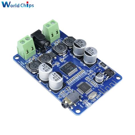 Dual Channel Wireless Bluetooth 4 0 Amplifier Board Audio Receiver