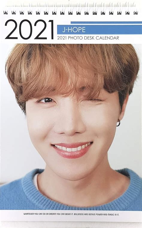 Bts Desk Calendar J Hope Amazon Co Uk Stationery Office