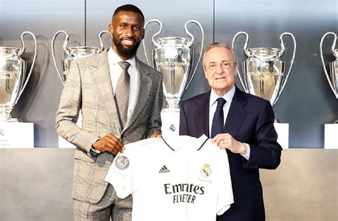 Antonio Rudiger reveals his Real Madrid shirt number