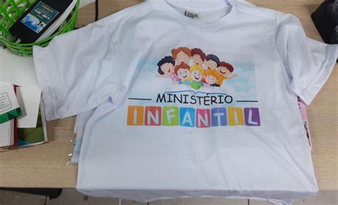 Camisa Minist Rio Infantil Elo Produtos Especiais