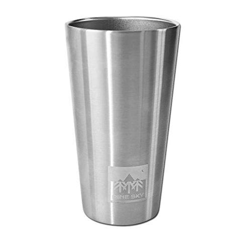 Stainless Steel True Pint Cup By Pine Sky 16 Oz Vacuum Insulated