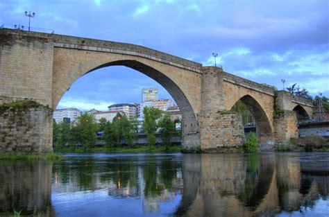 Roman Bridge, Ourense, Spain jigsaw puzzle in Bridges puzzles on ...