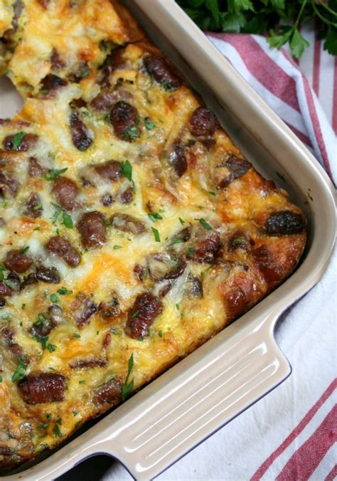 Easy Breakfast Casserole Recipe Dash Of Savory