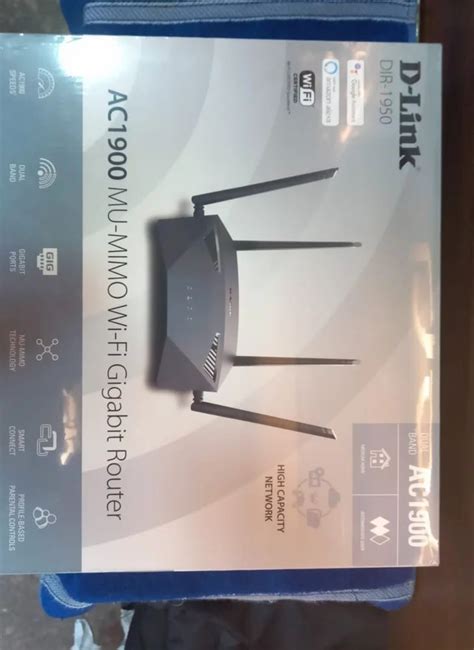 D Link AC 1900 MU Mimo Wifi Gegabit Router 4 Ports At Rs 2500 In Hyderabad