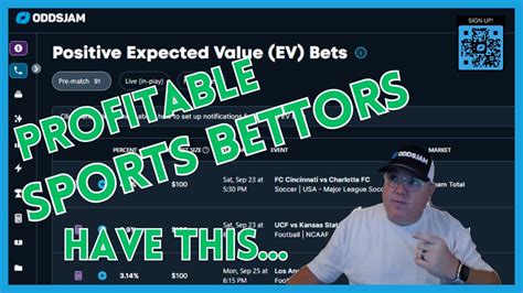 Maximizing Profits In Sports Betting With OddsJam Harnessing Positive