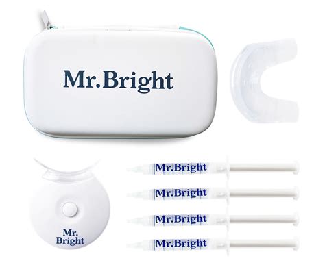 Mr Bright Home Teeth Whitening Kit Travel Case Week Supply