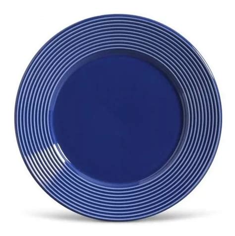 Set De Platos Planos Argos De Color Azul Marino De Cm De