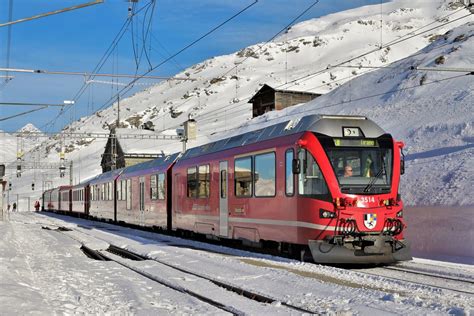 Rhb Allegra Abe Nr Als Regionalzug Von St Bahnbilder De