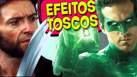 9 EFEITOS TOSCOS EM FILMES FAMOSOS YouTube