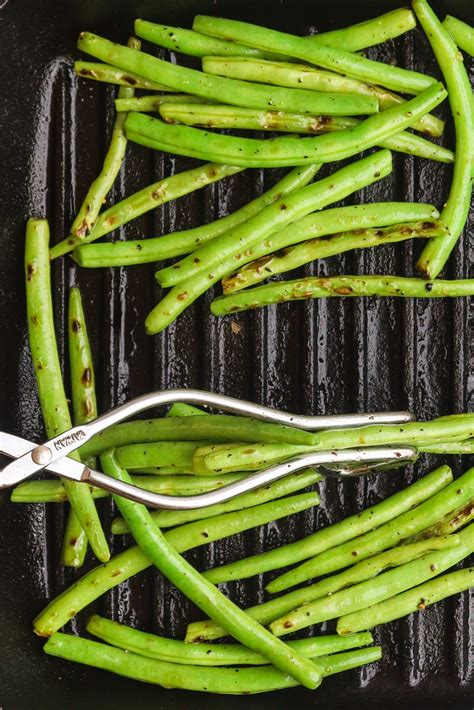 Easy Grilled Green Beans Recipe About A Mom