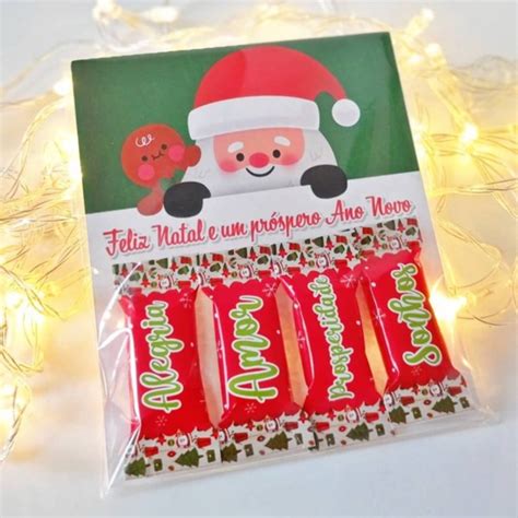 Lembrancinhas De Natal Com Chocolate - Lembrancinhas de Natal com Chocolate