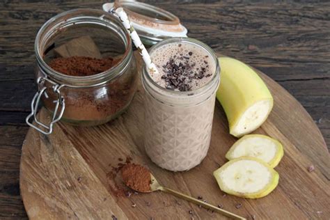 Rezept Post Workout Shake Banane Erdnussbutter Projekt Gesund Leben