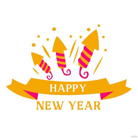 Happy New Years Eve Clipart In Eps Illustrator  Psd Png Svg