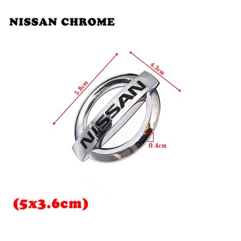 Cos Nissan Car Logo Emblem Car Front Grille Emblem Logo Rear Trunk