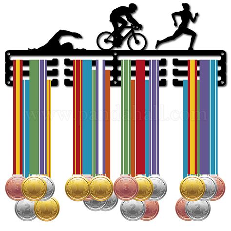 Wholesale Creatcabin Triathlon Medal Hanger Display Sports Medal Holder