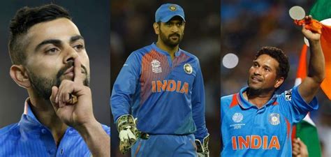 MS Dhoni Overtakes Sachin Tendulkar And Virat Kohli To Become 3rd Most