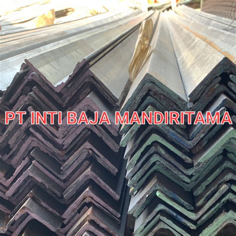 Jual BESI SIKU 75 X 75 X 6 5mm X 6m FULL Jakarta Barat Besi Beton