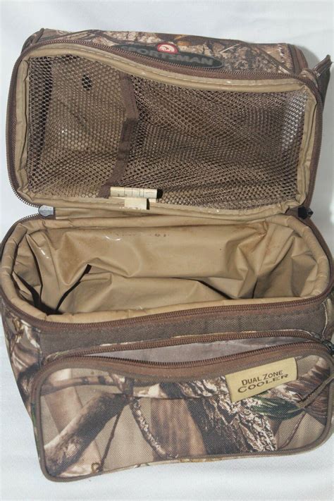 A7 Igloo Sportsman Cooler Real Tree Camo Dual Zone Insulated Handled