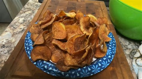 How To Make Homemade Kettle Cooked Potato Chips Youtube