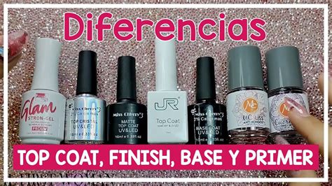 Qu Diferencia Hay Entre La Base Coat Y Top Coat