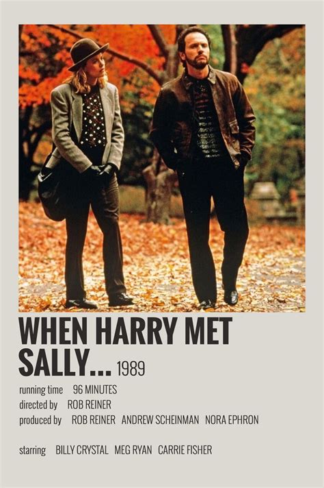 When Harry met Sally by Maja | When harry met sally, Movie posters ...