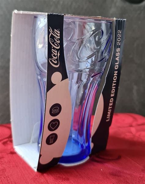 Coca Cola Glas LIMITED EDITION 2022 Blau NEU Kaufen Auf Ricardo