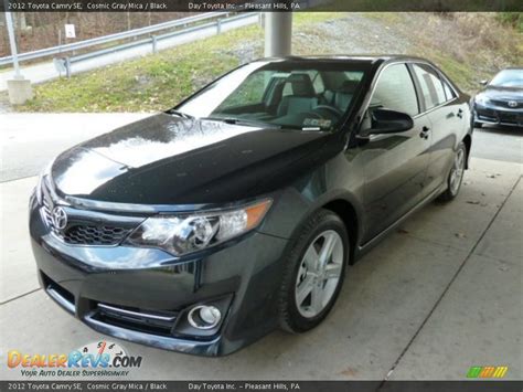 2012 Toyota Camry Se Cosmic Gray Mica Black Photo 5