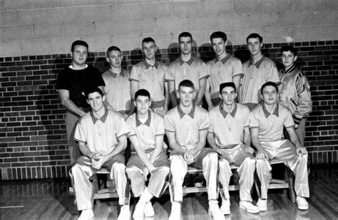 Edgewood High School Basketball Team Photograph Wisconsin